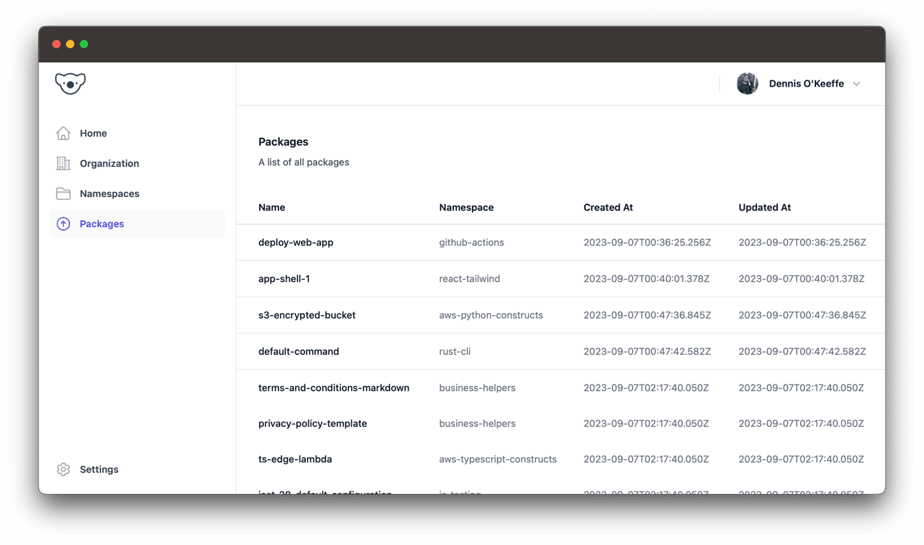 Product screenshot